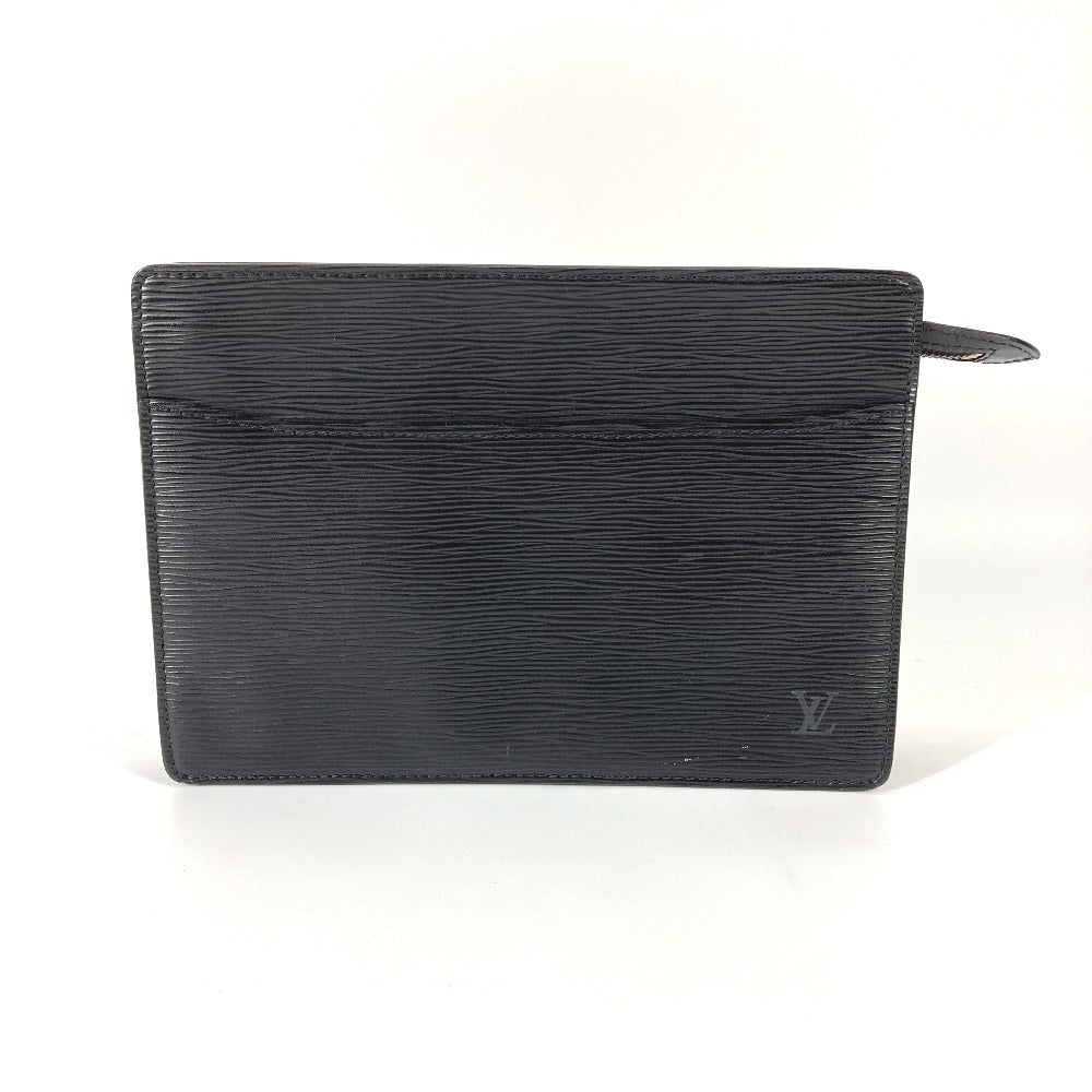 Louis Vuitton business M52522 Epi Pochette Leather Black Clutch Bag