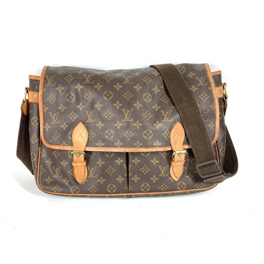 Louis Vuitton M42246 Giveshier GM Monogram Canvas Brown Shoulder Bag