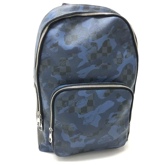 Louis Vuitton Backpack N41510 Damier Cobalt Damier Canvas Blue