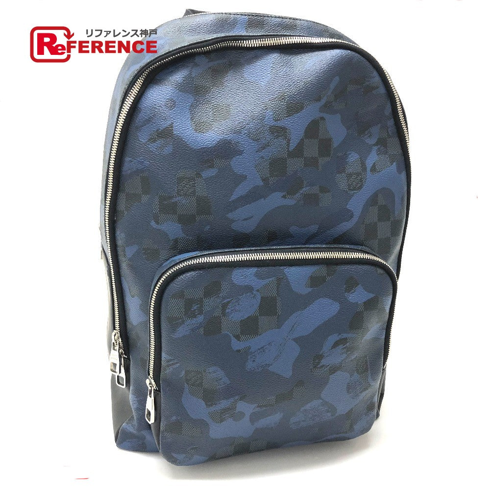Louis Vuitton Backpack N41510 Damier Cobalt Damier Canvas Blue