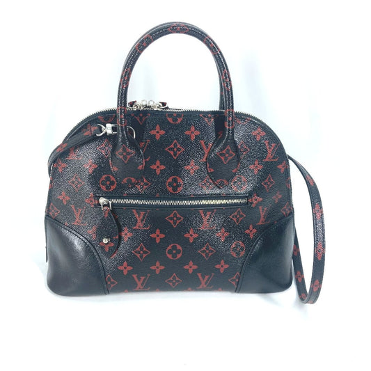 Louis Vuitton M41500 Coated Anfra Rouge Alma Monogram Canvas Black Apparel