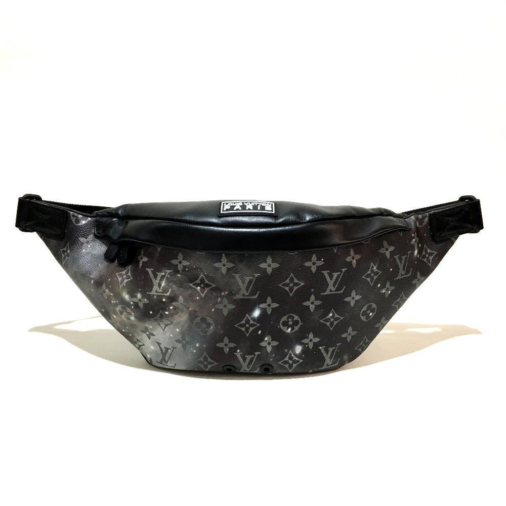 Louis Vuitton Sling Ｍ44444 Galaxy Silverx Galaxy Monogram Leather Canvas Black Crossbody Bag 1