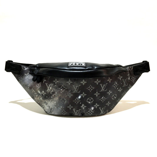 Louis Vuitton Sling Ｍ44444 Galaxy Silverx Galaxy Monogram Leather Canvas Black Crossbody Bag 1