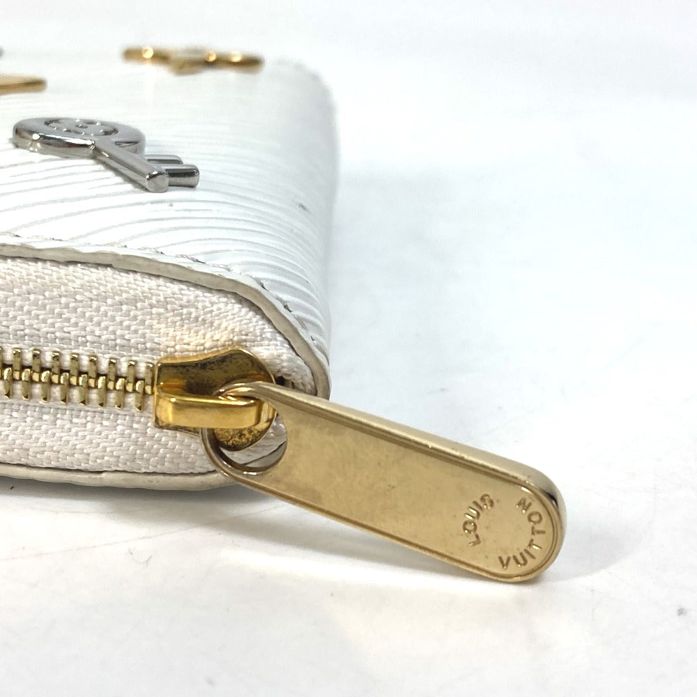 Louis Vuitton Coin M63994 Epi love Leather White Handbag