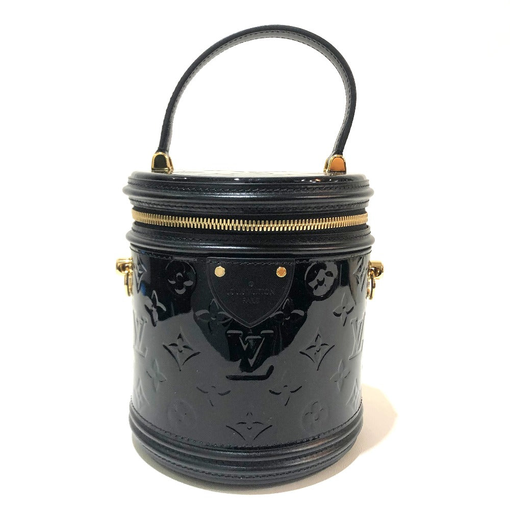 Louis Vuitton M53997 Vernis Cannes PM Monogram Black Handbag