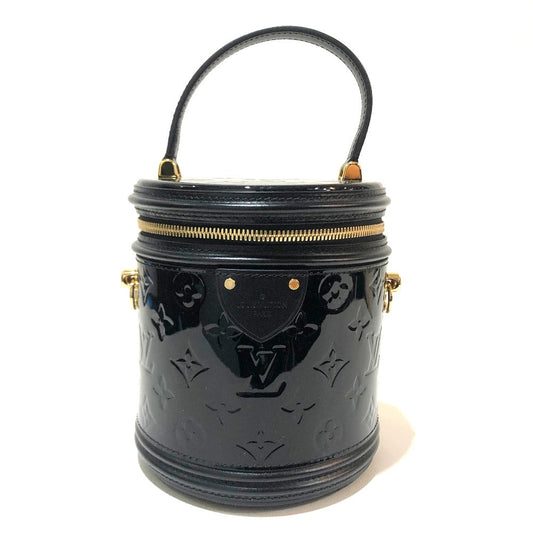Louis Vuitton M53997 Vernis Cannes PM Monogram Black Handbag