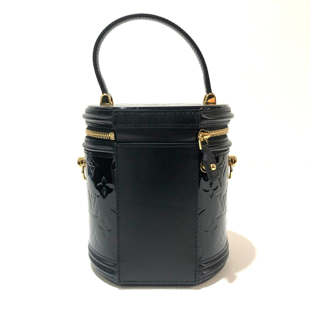 Louis Vuitton M53997 Vernis Cannes PM Monogram Black Handbag
