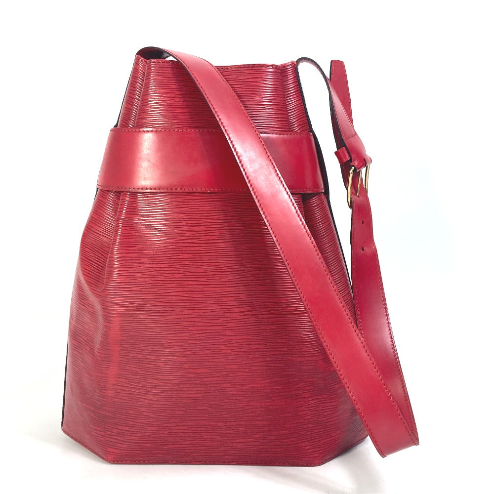 Louis Vuitton M80193 Epi Sack de Leather Red Shoulder Bag