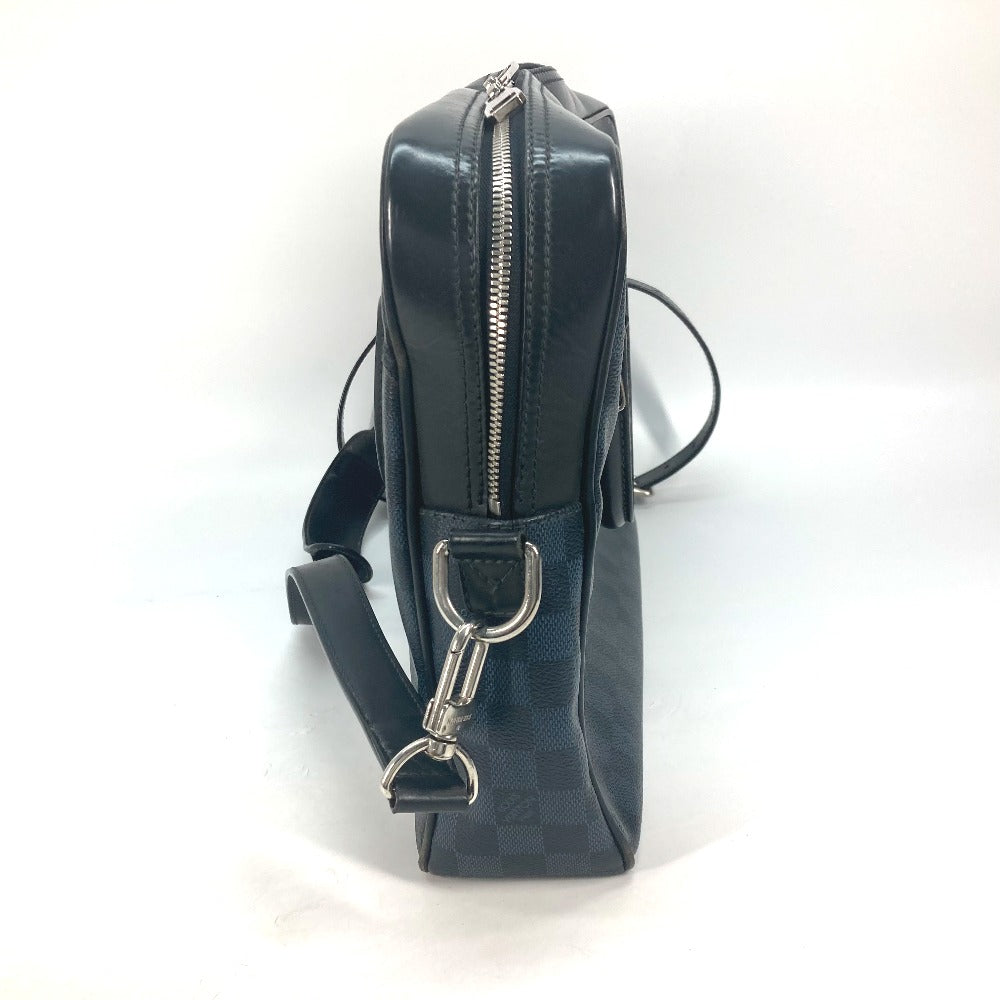 Louis Vuitton Business ‚m41347 Damier Cobalt Damier Canvas Black Handbag