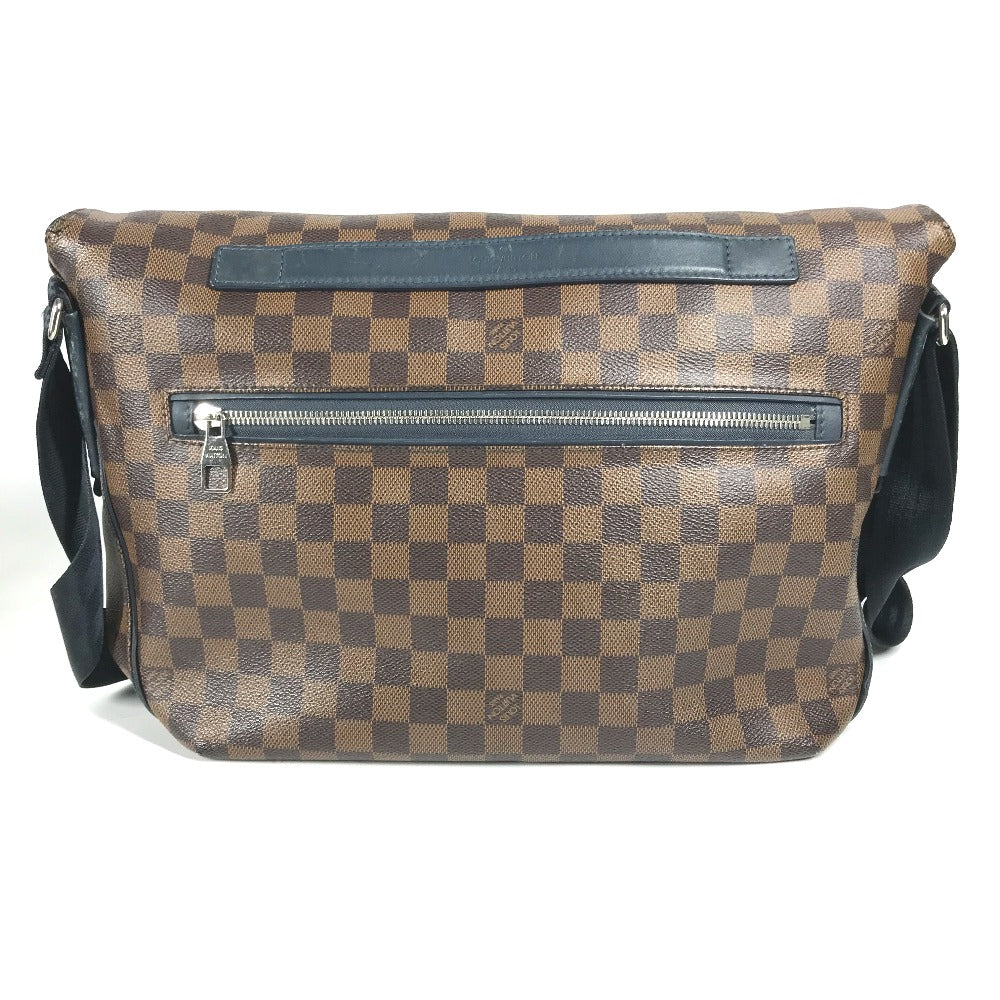 Louis Vuitton N41254 Damier Sprinter MM Canvas Brown Flap Shoulder Bag