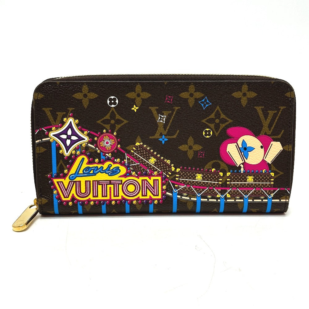 Louis Vuitton Long Purse M69750 Vivienne Am Monogram Canvas Brown Wallet Case