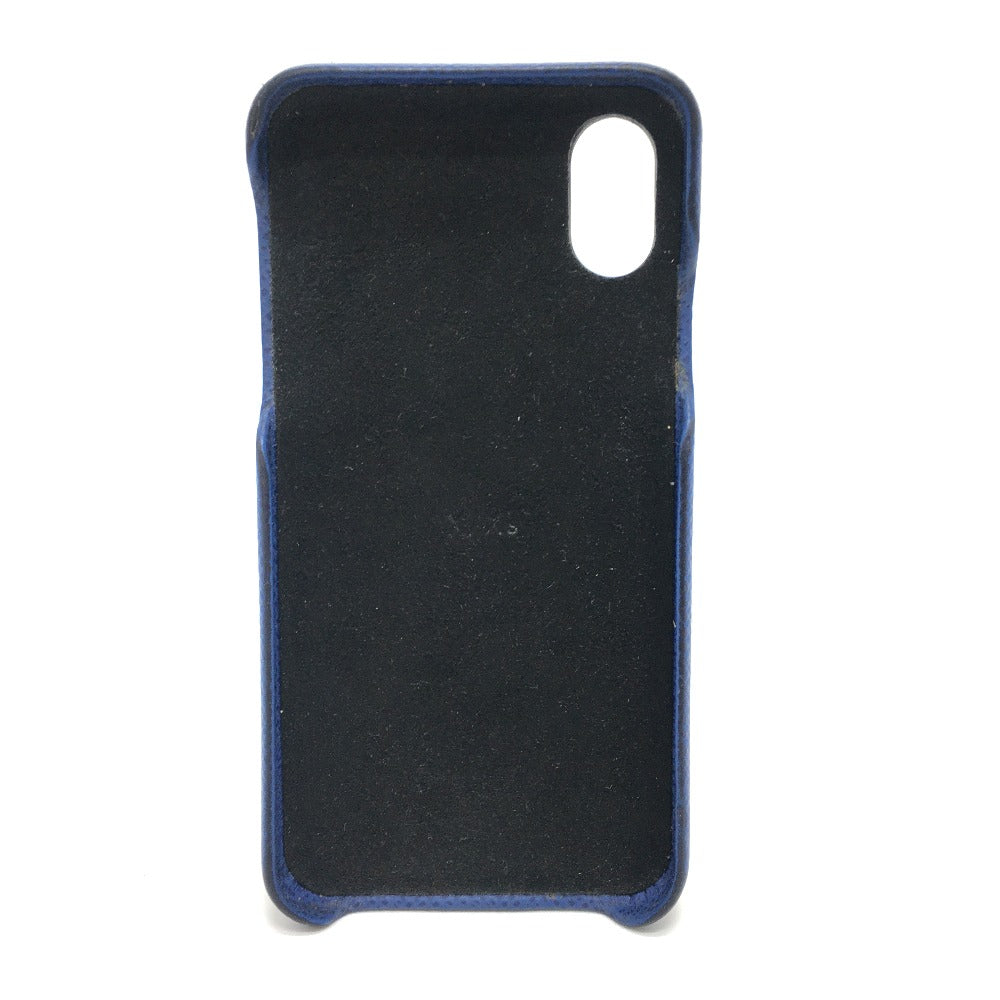 Louis Vuitton iPhone M67680 Taiga Taigalama IPHONE Monogram Leather Canvas Blue Handbag