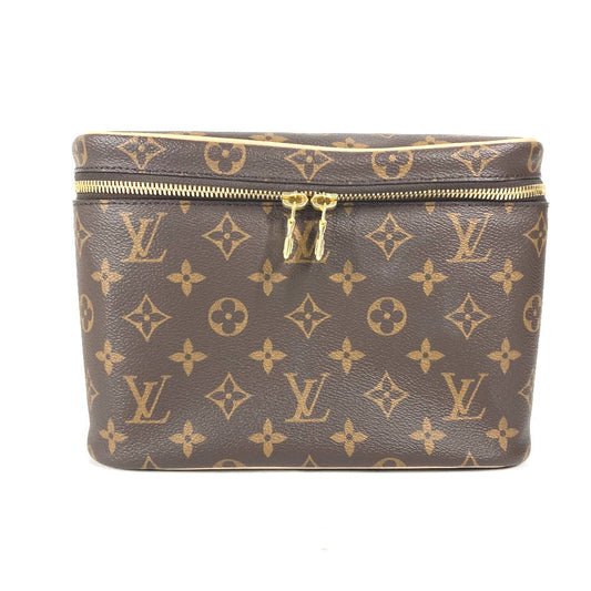 Louis Vuitton M42265 Nice BB Monogram Canvas Brown Handbag