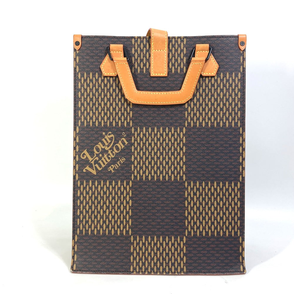 Louis Vuitton N40355 Damier Giant NIGO Canvas Brown Mini Tote Bag