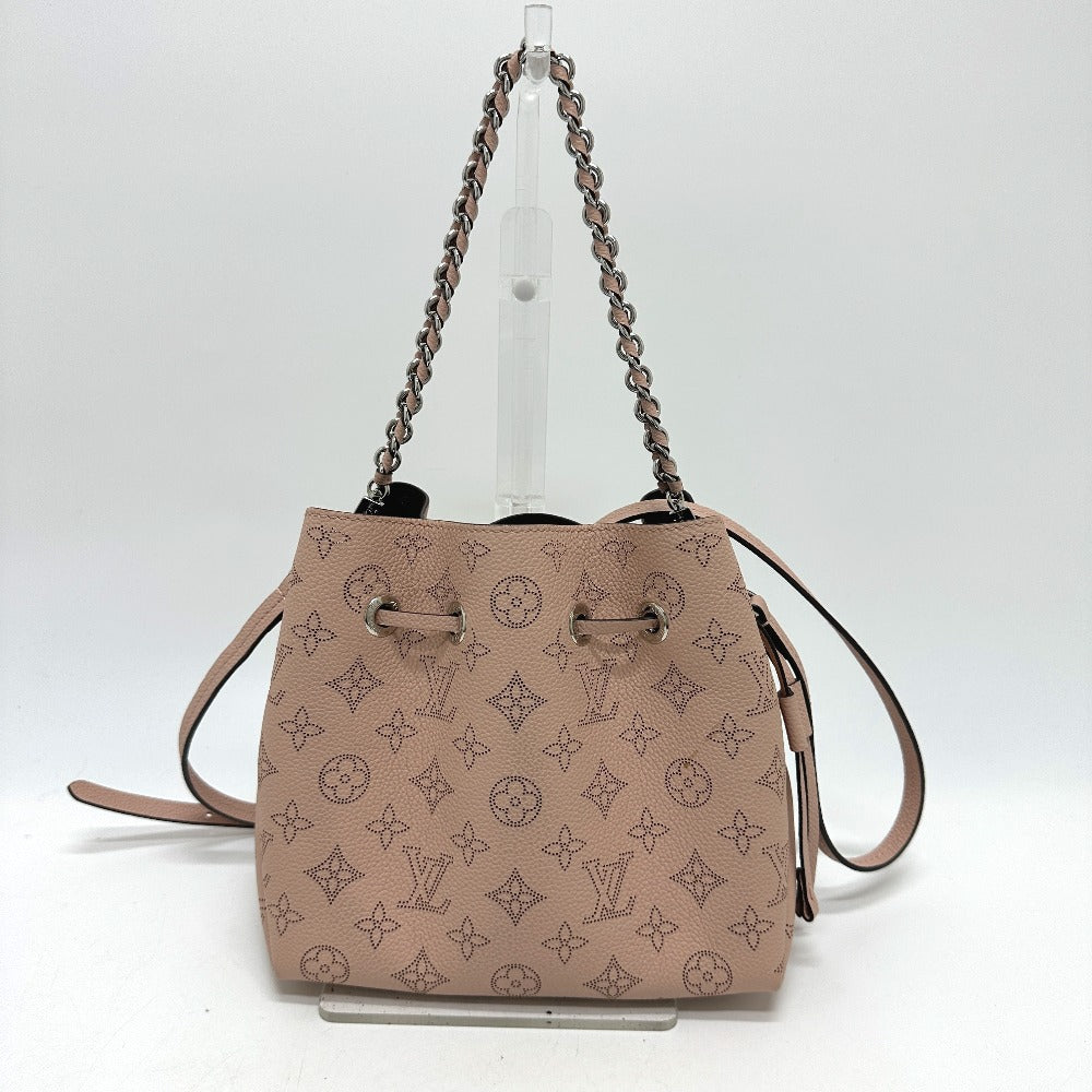 Louis Vuitton Ｍ57068 mahina Bella Monogram Leather Pink Shoulder Bag