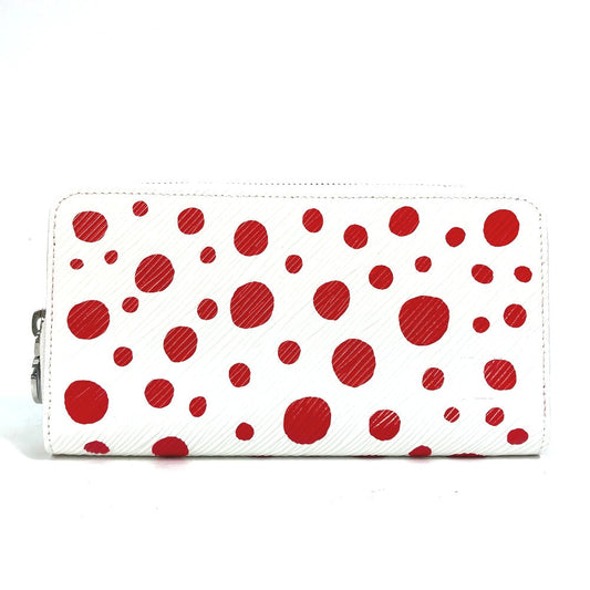 Louis Vuitton Long Purse M81961 Epi Empreinte Leather Red Wallet Case