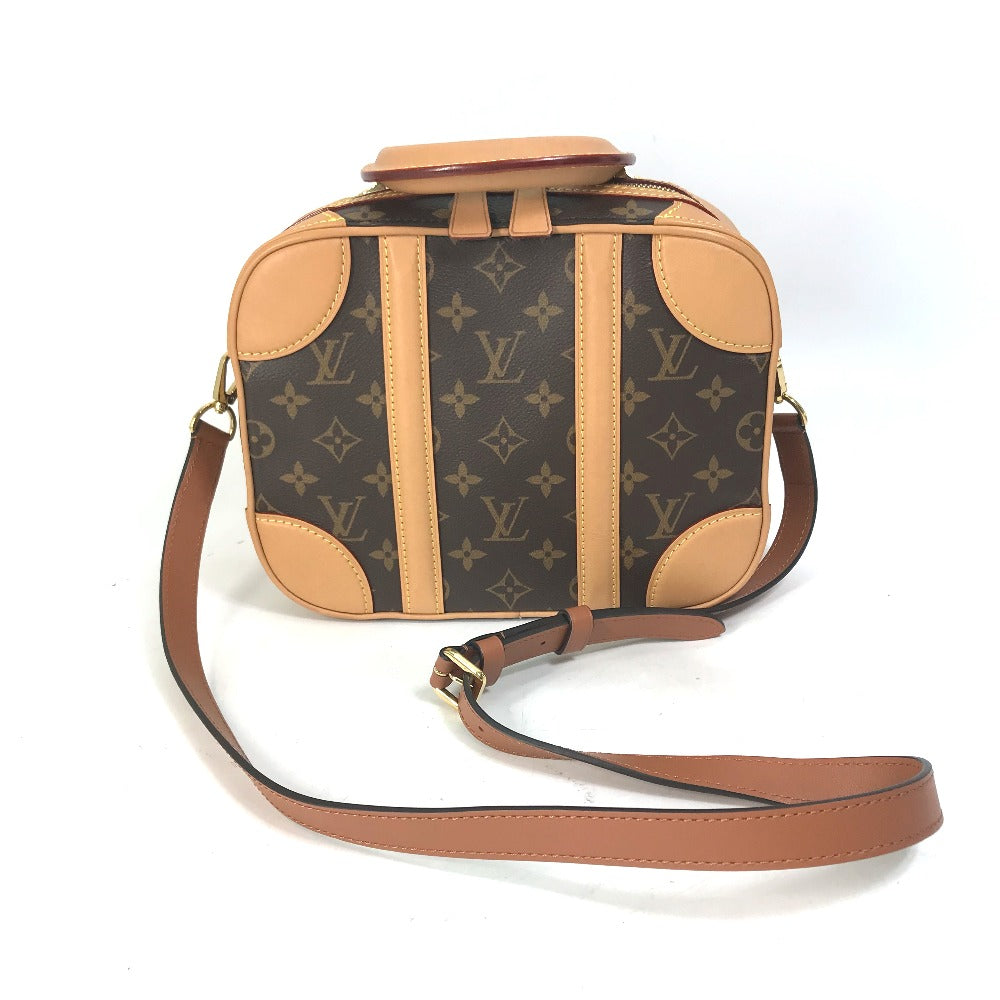 Louis Vuitton Boston Duffel M44581 Varisette PM Monogram Canvas Brown Chain Crossbody Bag