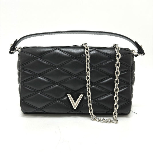 Louis Vuitton M50216 quilting Martage Leather Black Shoulder Bag