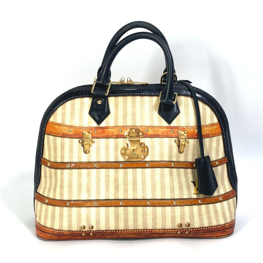 Louis Vuitton M52348 Transformed Alma PM Leather Canvas Beige Handbag