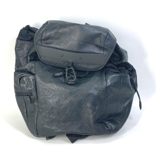 Louis Vuitton Backpack M43680 shadow Discovery backpack Monogram Leather Black