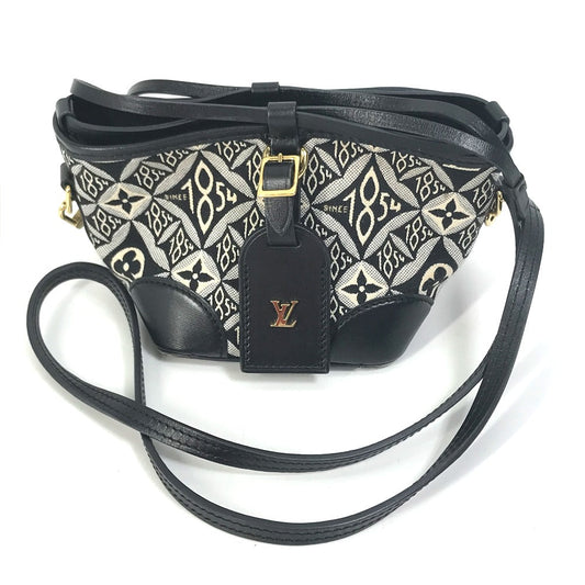 Louis Vuitton M69973 Jacquard Noe Peirce Monogram Black Shoulder Bag