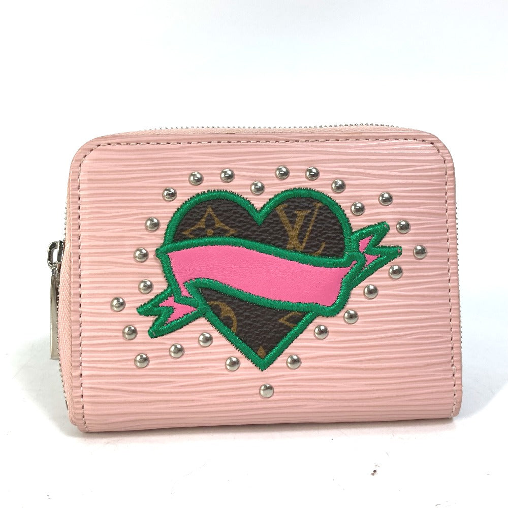 Louis Vuitton Coin M63723 Epi stories Leather Pink Handbag
