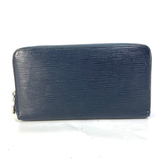 Louis Vuitton Long Purse M62644 Epi long Leather Navy Wallet Case