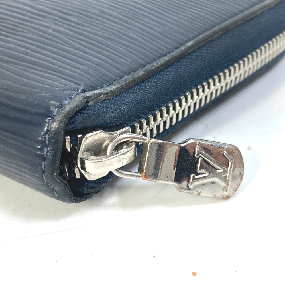 Louis Vuitton Long Purse M62644 Epi long Leather Navy Wallet Case