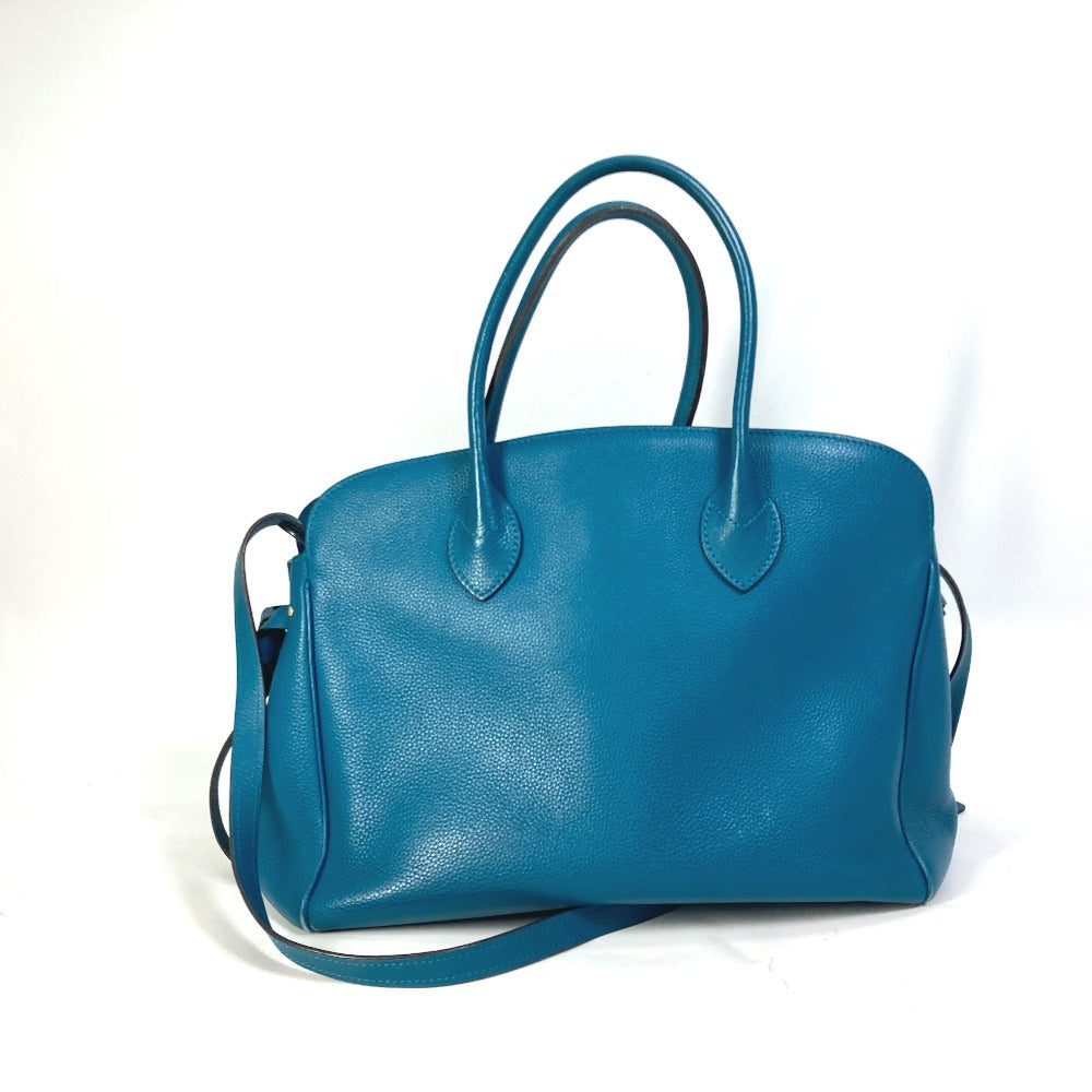 Louis Vuitton M55023 Mira MM Leather Blue Shoulder Bag