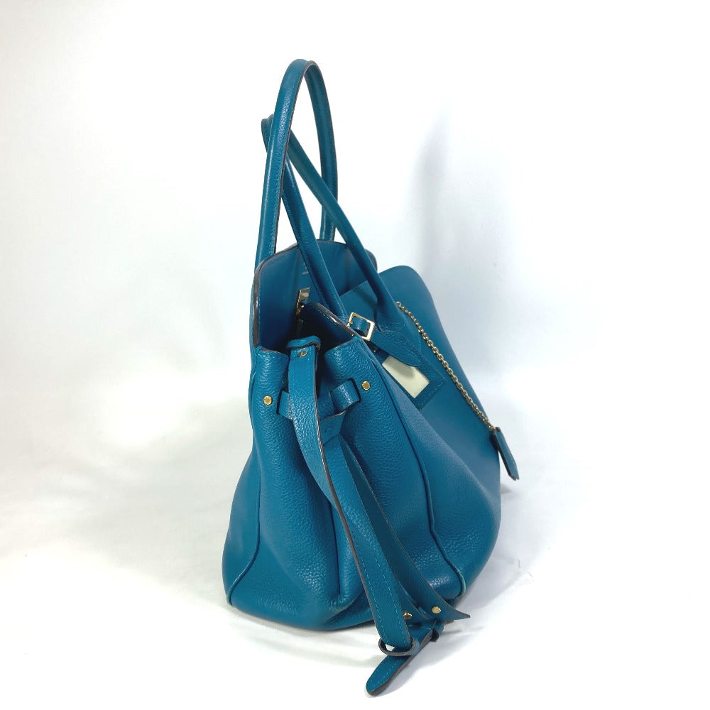 Louis Vuitton M55023 Mira MM Leather Blue Shoulder Bag