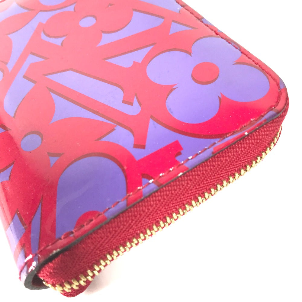 Louis Vuitton Coin M90130 purple Valentine Sweet Monogram Leather Patent Handbag