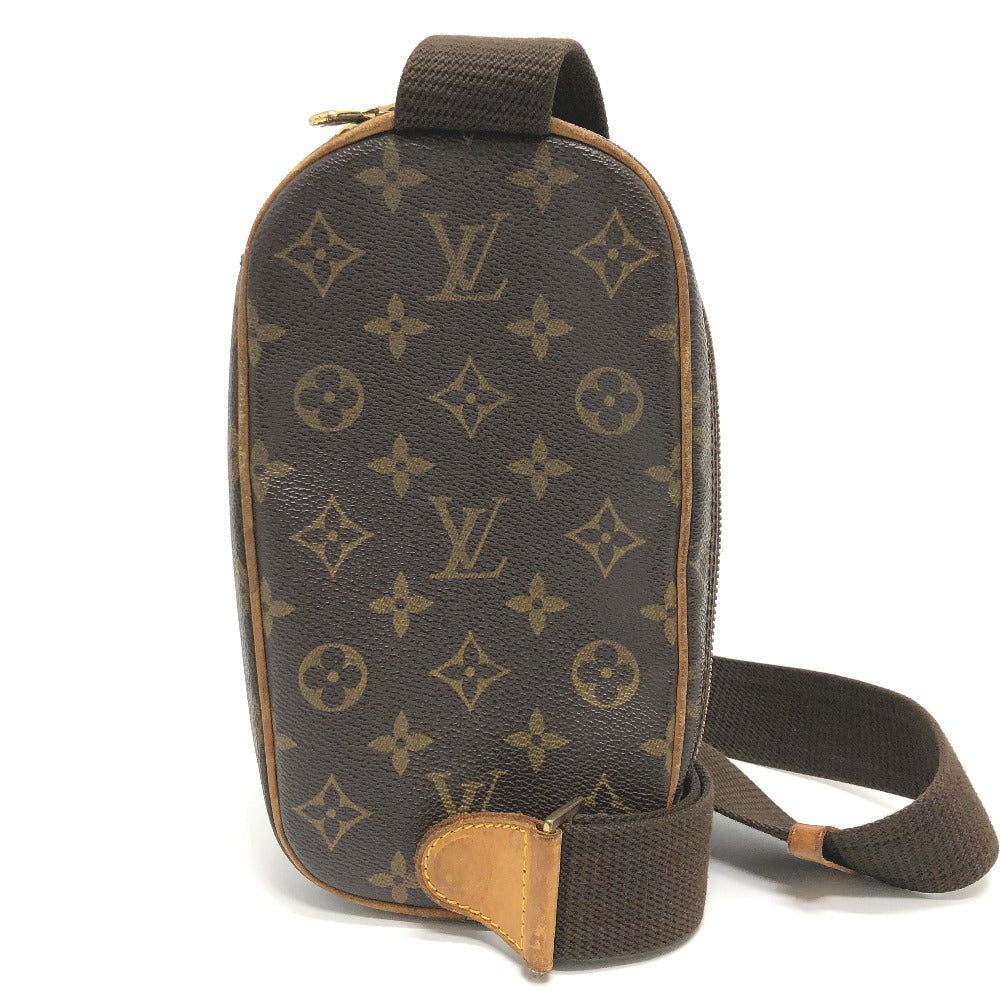 Louis Vuitton M51870 Pochette Gange Monogram Canvas Brown Shoulder Bag