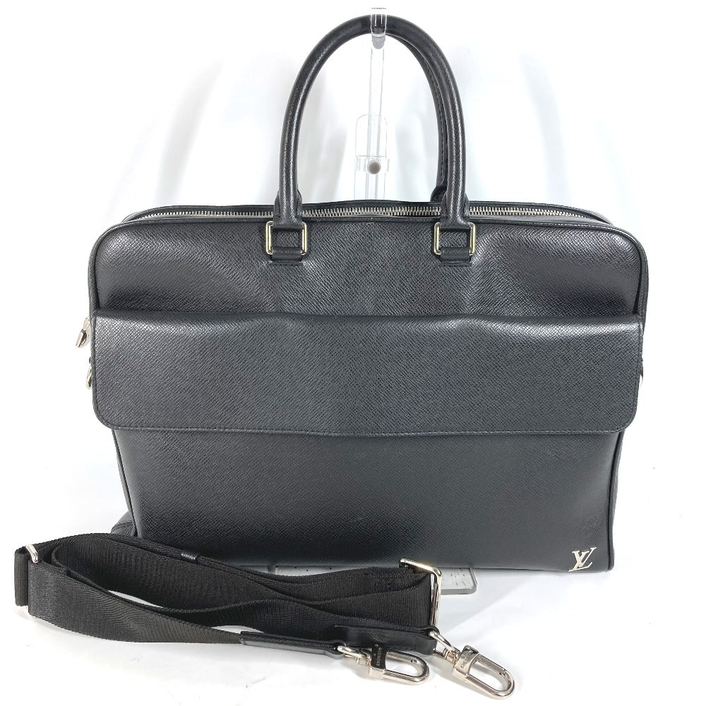 Louis Vuitton Business M30440 Taiga Alex Leather Black Handbag