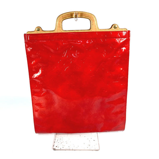 Louis Vuitton M91078 Vernis Stanton Monogram Red Handbag