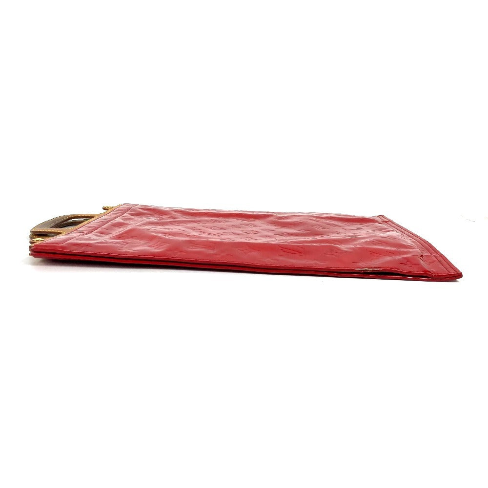 Louis Vuitton M91078 Vernis Stanton Monogram Red Handbag 2