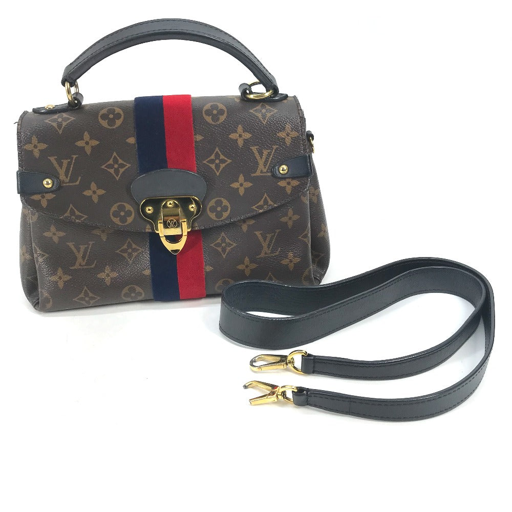 Louis Vuitton M43867 Georges BB Monogram Canvas Brown Handbag
