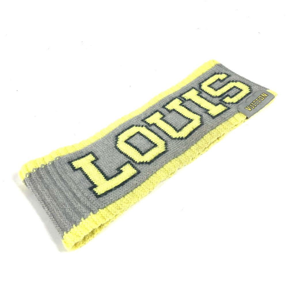 Louis Vuitton hair accessory yellow Fully Headband Wool Apparel