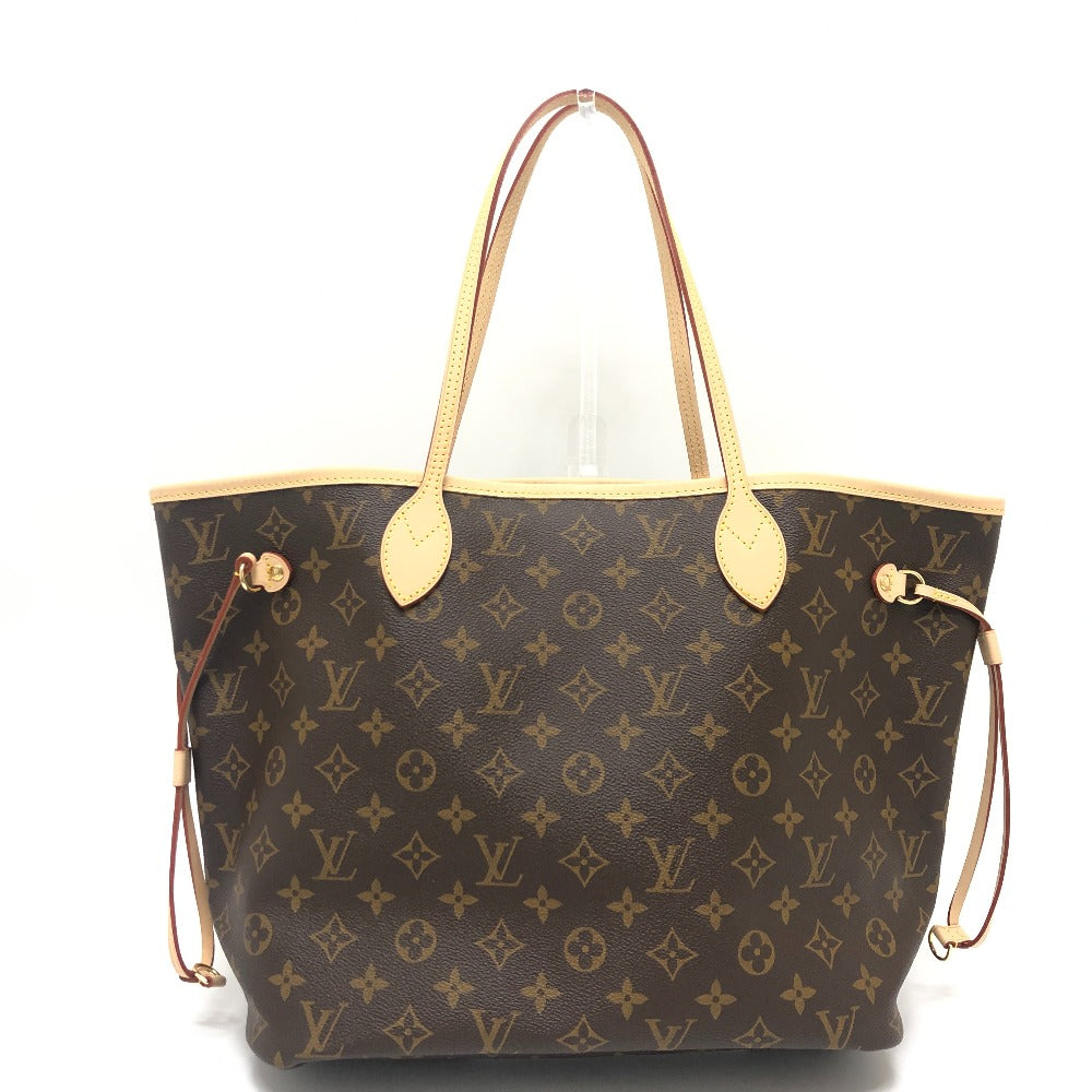 Louis Vuitton M46975 Neverfull MM Monogram Canvas Brown Tote Bag
