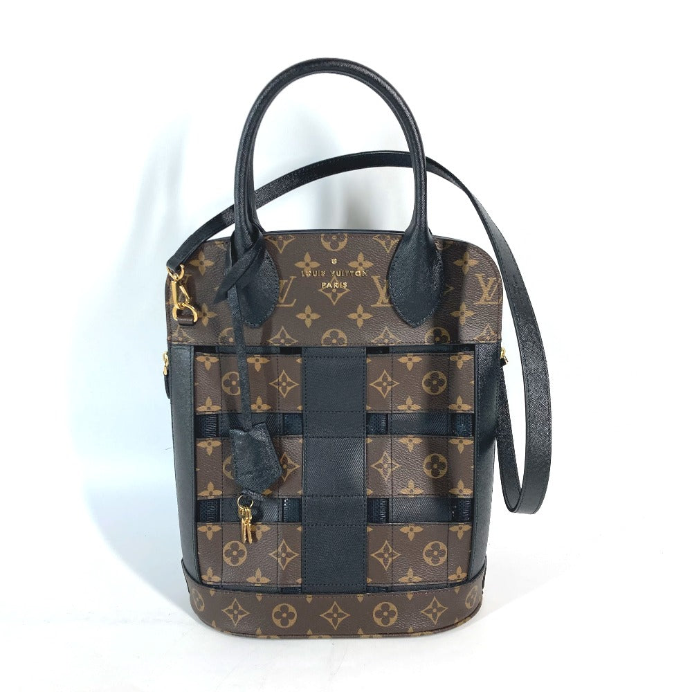 Louis Vuitton M44111 Tresage Monogram Canvas Brown Tote Bag