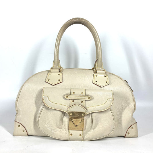 Louis Vuitton M91891 Suhari Spaerb Leather White Shoulder Bag
