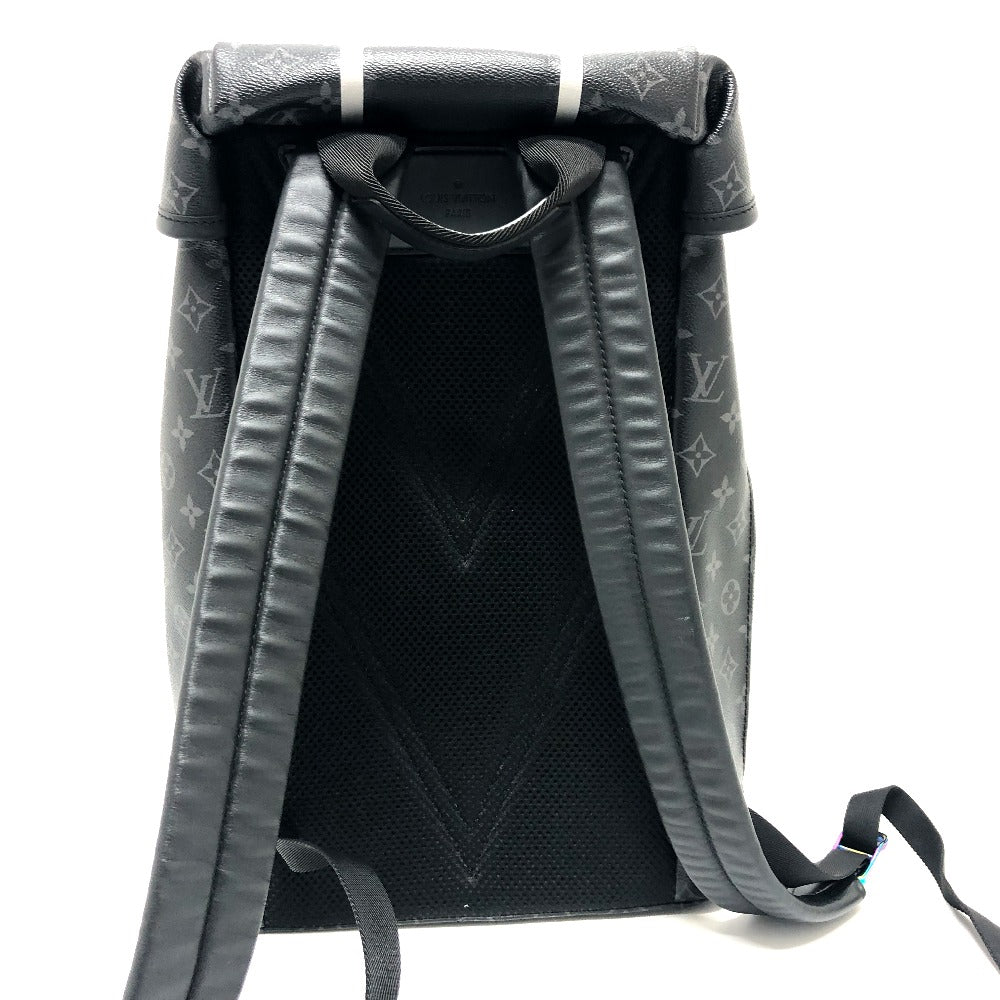 Louis Vuitton Backpack M43409 Eclipse Hiroshi Fujiwara Canvas Black
