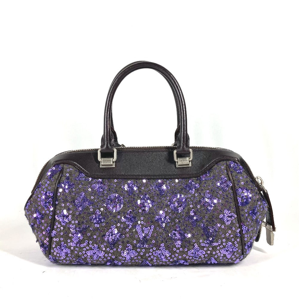Louis Vuitton M40793 purple Sunshine Express Leather Handbag
