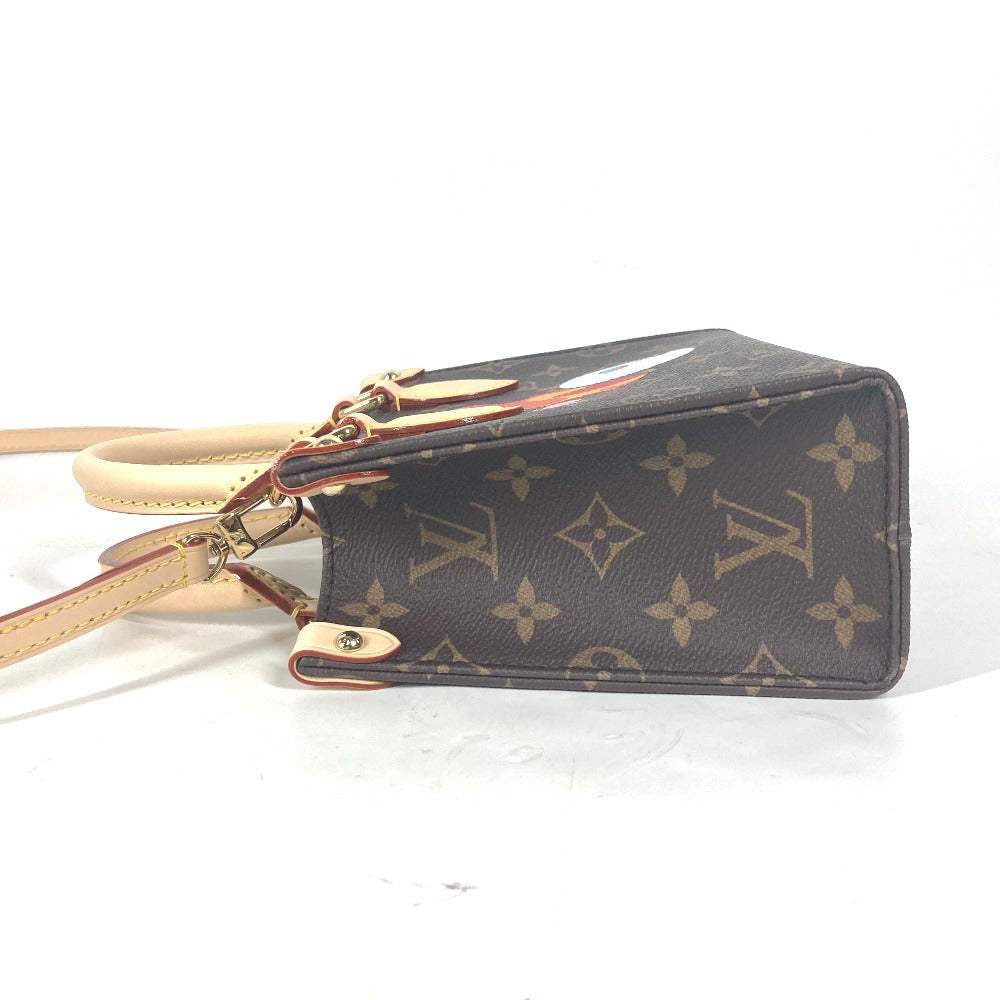 Louis Vuitton M13668 LVxTM On Go BB Monogram Canvas Brown Handbag