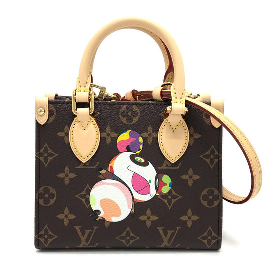 Louis Vuitton Ｍ13668 LVxTM On Go BB Monogram Canvas Brown Handbag