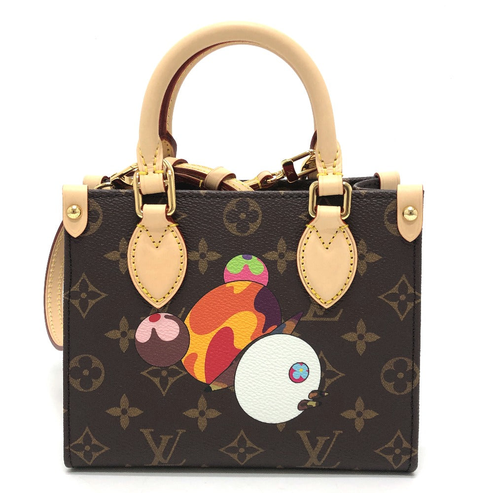 Louis Vuitton Ｍ13668 LVxTM On Go BB Monogram Canvas Brown Handbag