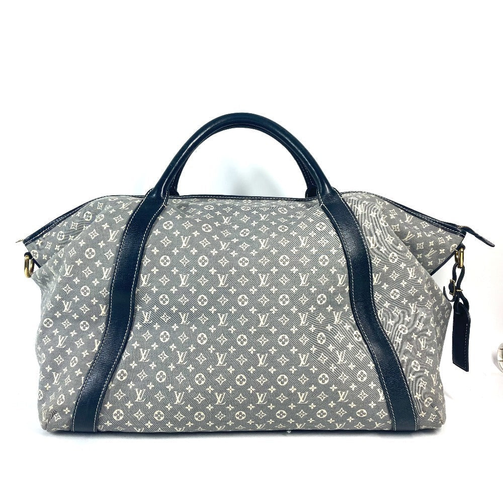 Louis Vuitton Boston Duffel M40483 Ideal Monogram Navy Travel Bag