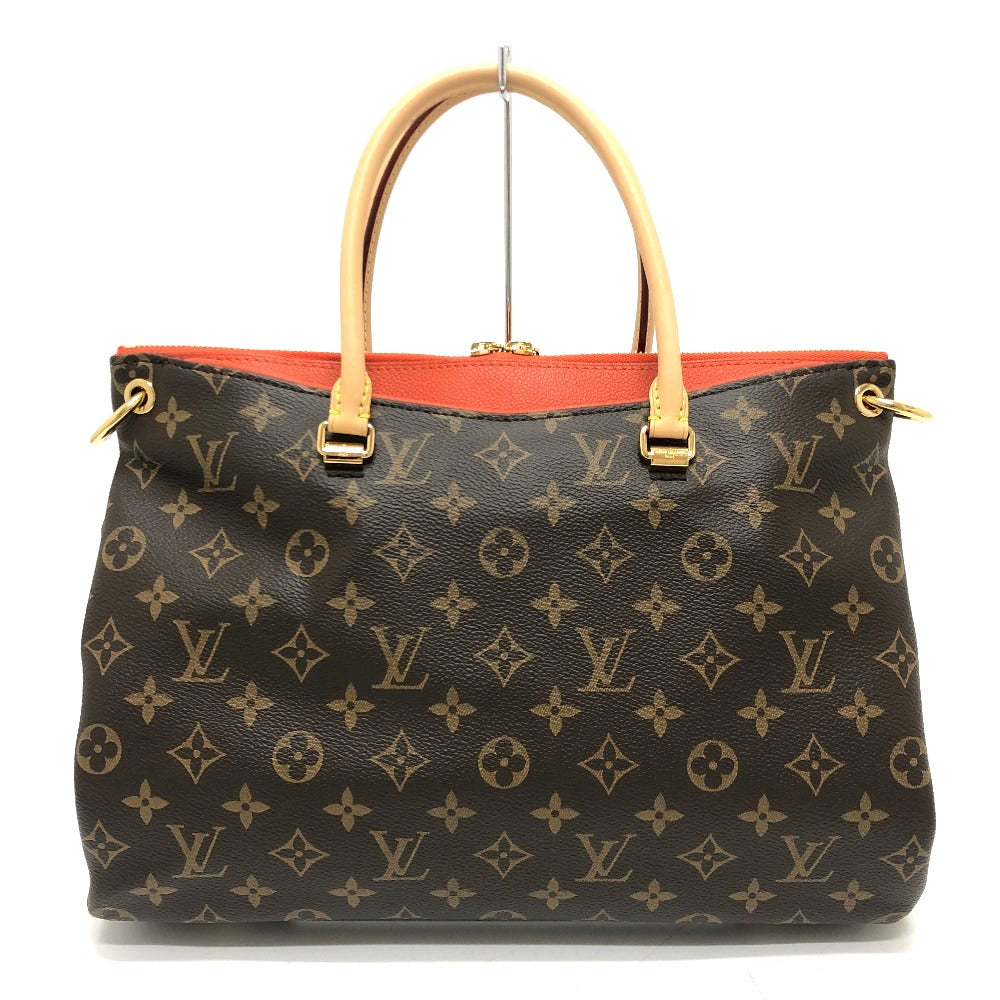 Louis Vuitton M41148 Pallas Monogram Canvas Brown Handbag