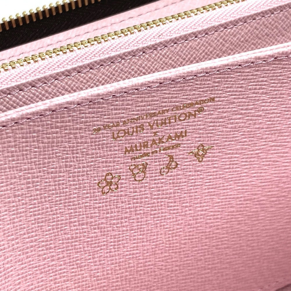 Louis Vuitton Long Purse M13433 Takashi Murakami Monogram Canvas Brown Wallet Case 5
