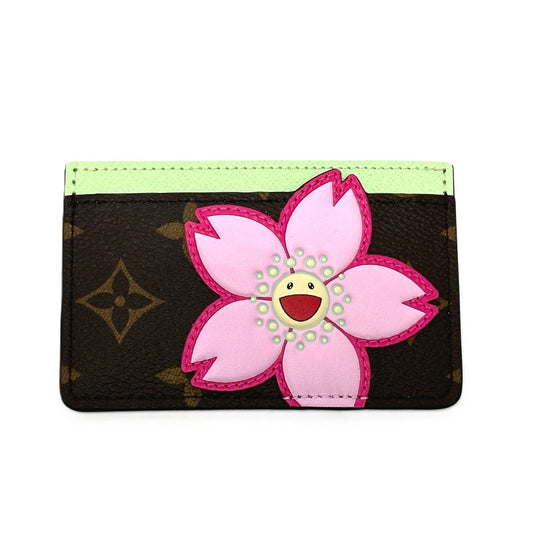 Louis Vuitton M13429 Takashi Murakami LVxTM Porto Monogram Canvas Multicolor Wallet Case
