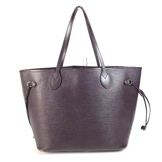 Louis Vuitton M40955 Epi purple Epi Neverfull Leather Tote Bag